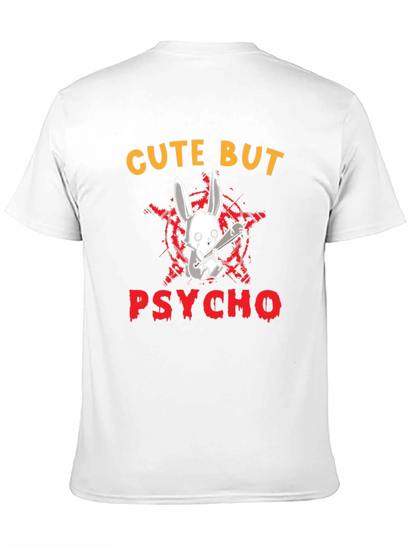 Cute But Psycho Bunny Graphic Tee