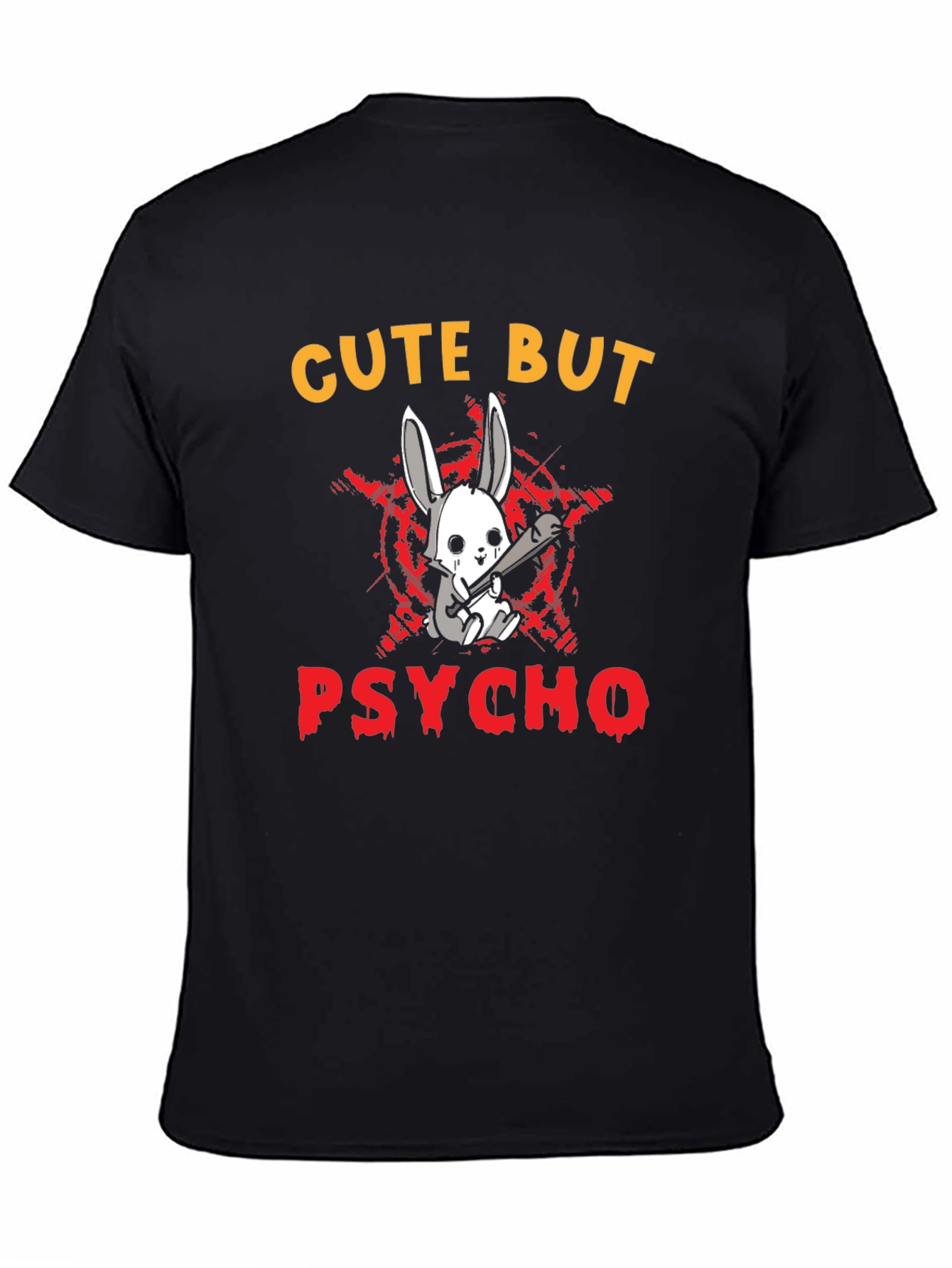 Cute But Psycho Bunny Graphic Tee