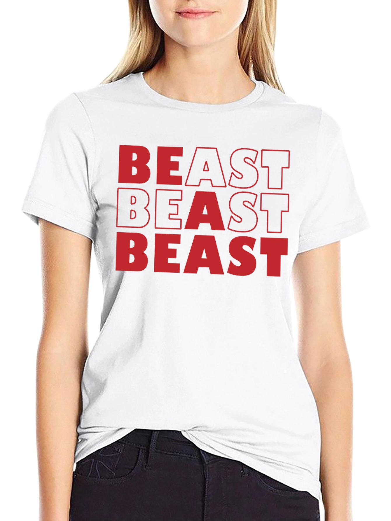 Beast Mode Graphic Tee - Bold Statement Shirt