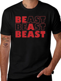 Beast Mode Graphic Tee - Bold Statement Shirt