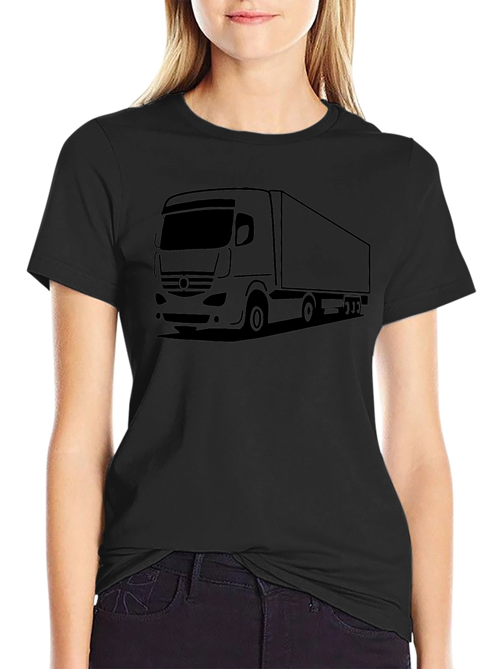 Truck Graphic Tee - Classic Black