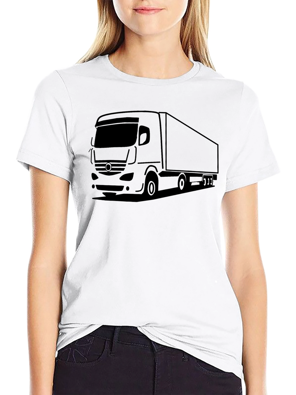 Truck Graphic Tee - Classic Black