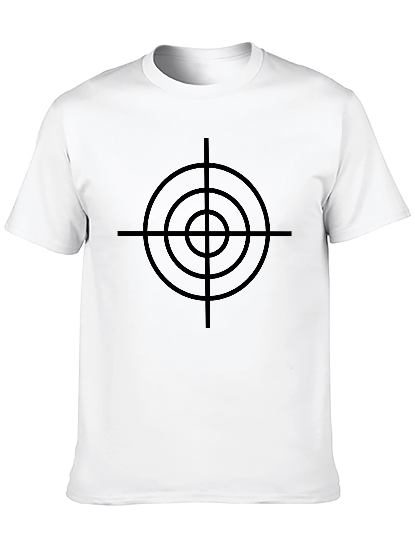 Target Graphic T-Shirt - Black Crew Neck Tee