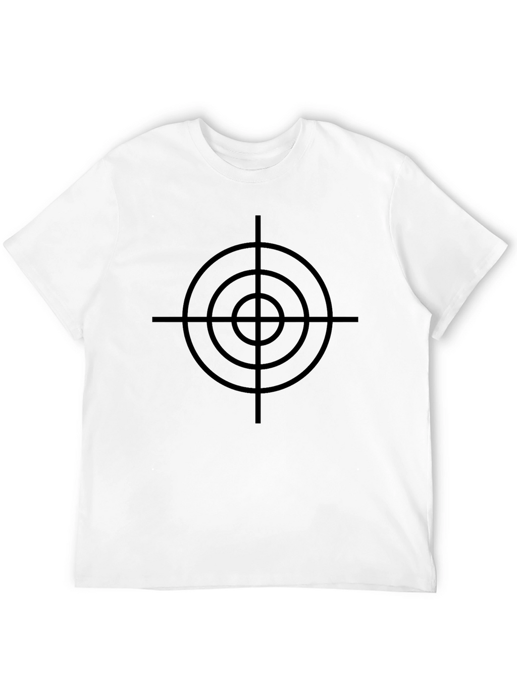 Target Graphic T-Shirt - Black Crew Neck Tee