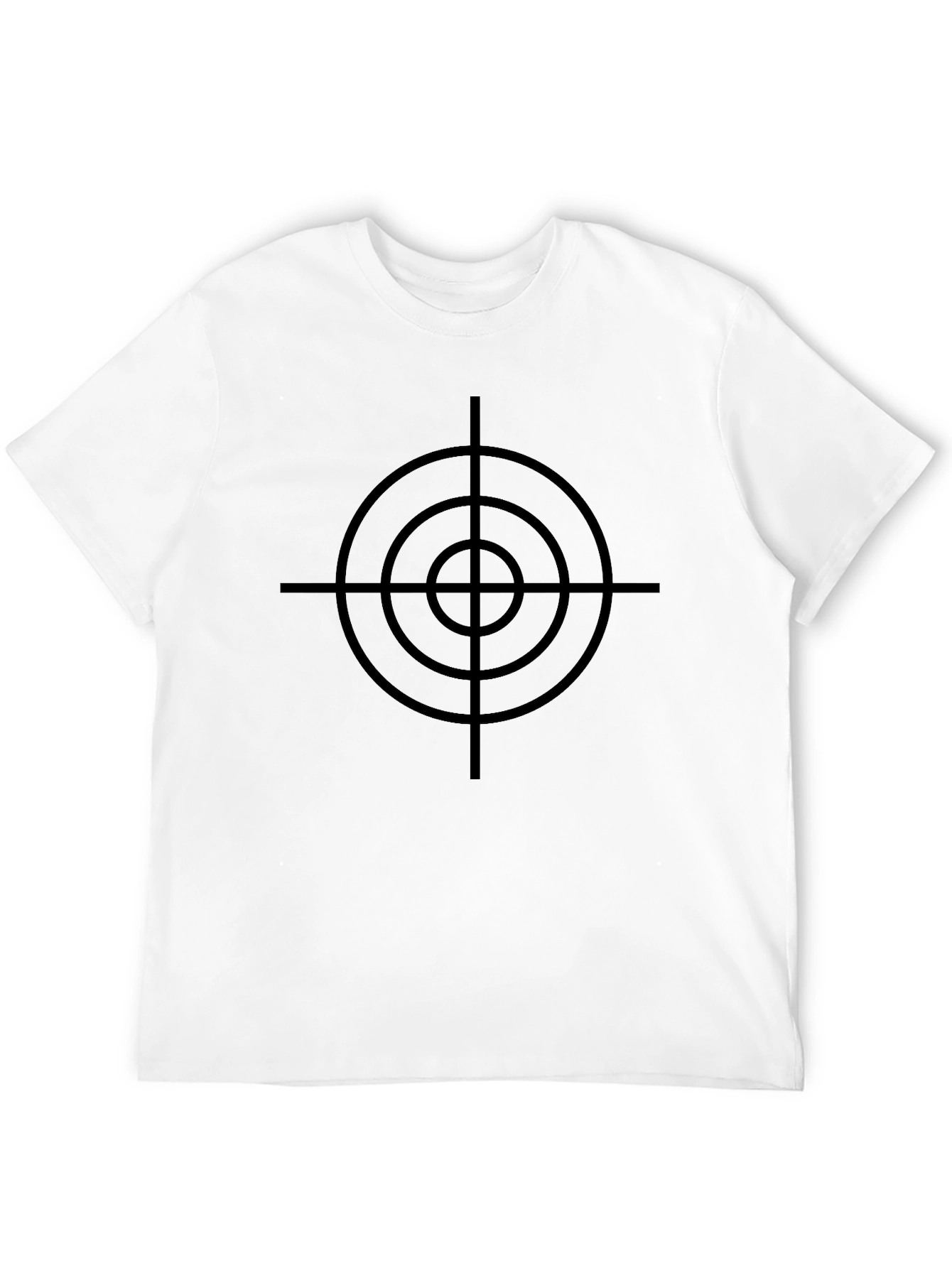 Target Graphic T-Shirt - Black Crew Neck Tee