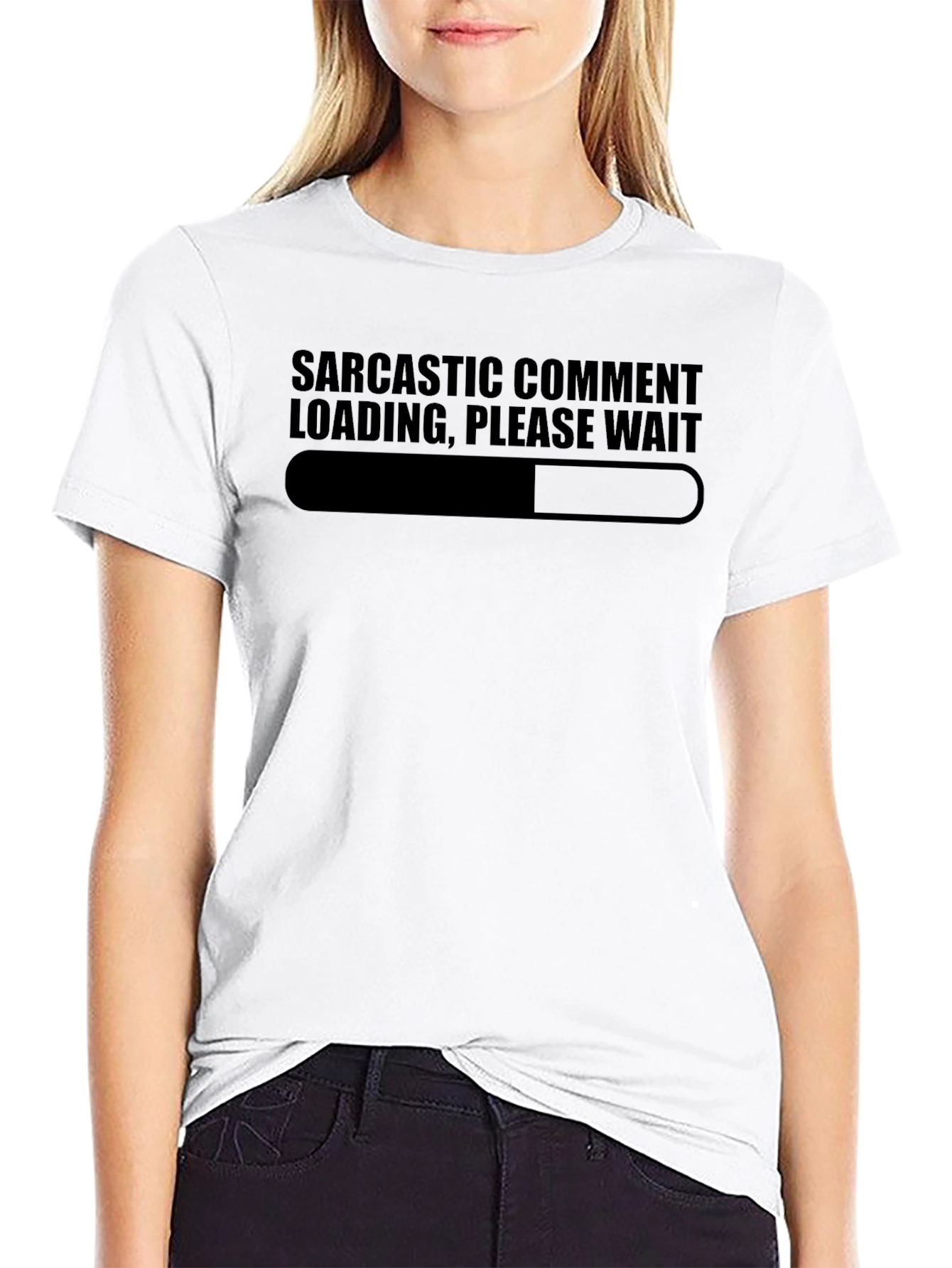 Sarcastic Comment Loading Graphic Tee