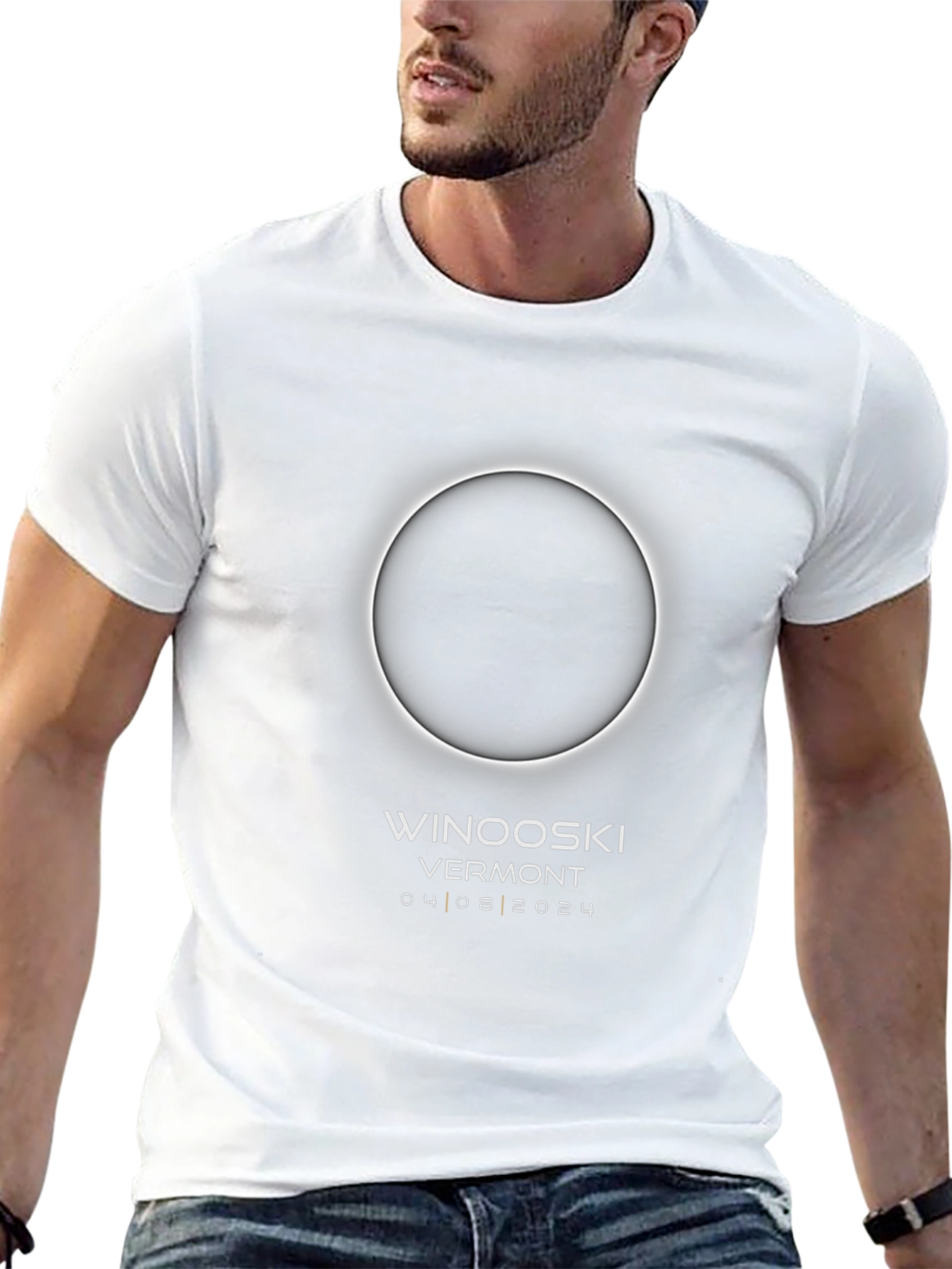 Winooski Vermont Eclipse April 8 2024 T-Shirt