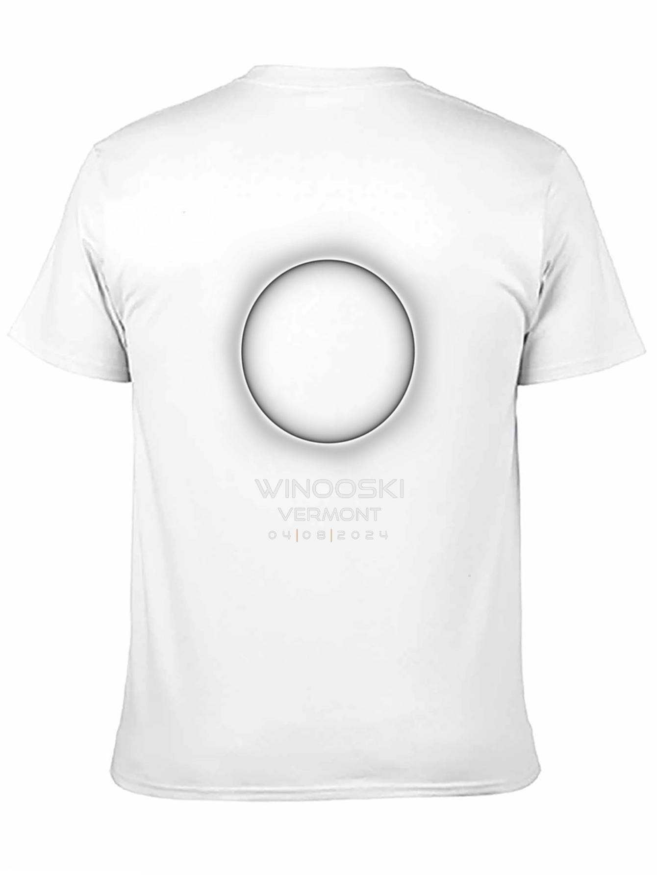 Winooski Vermont Eclipse April 8 2024 T-Shirt