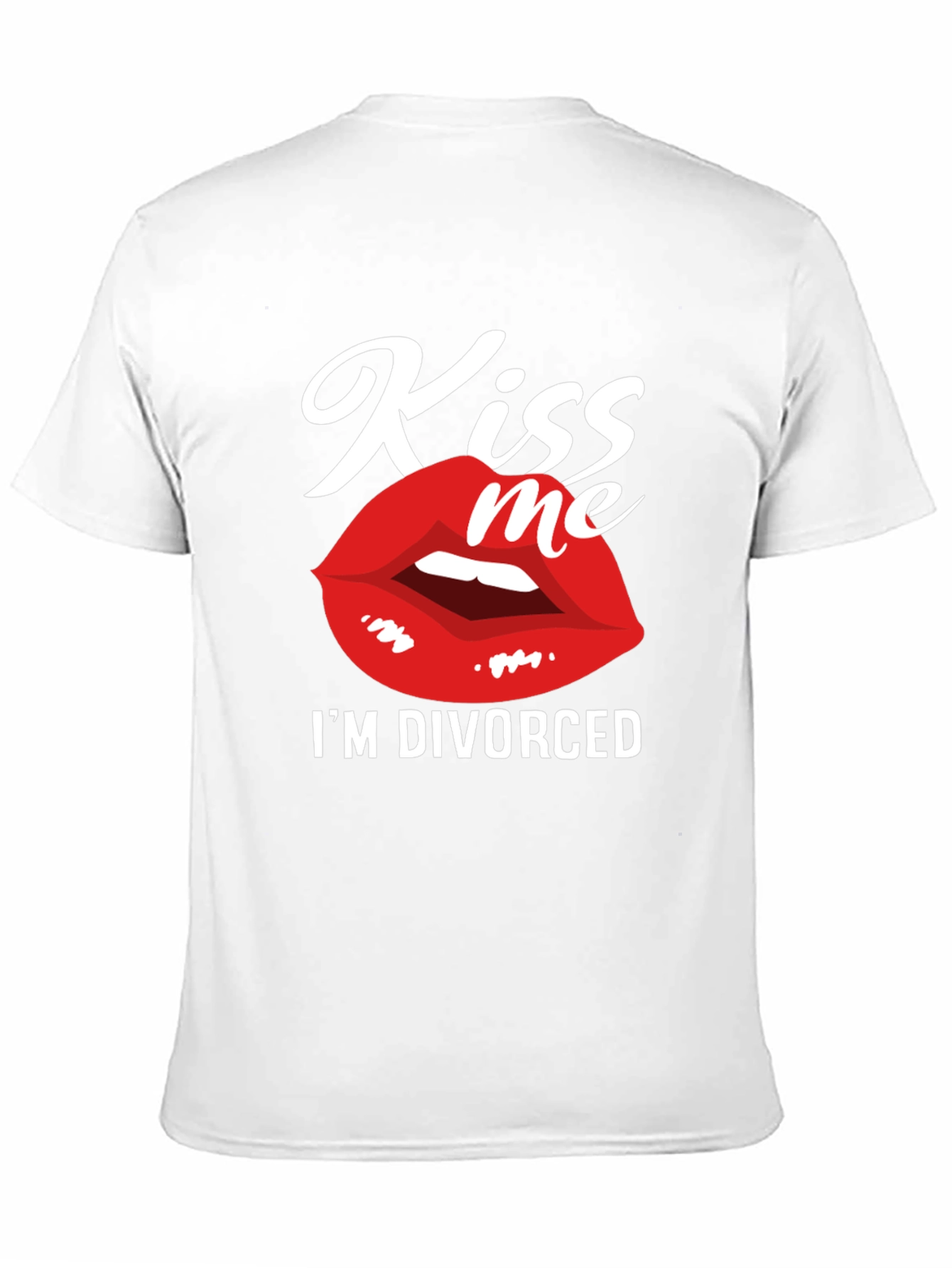 Kiss Me Im Divorced Graphic Tee