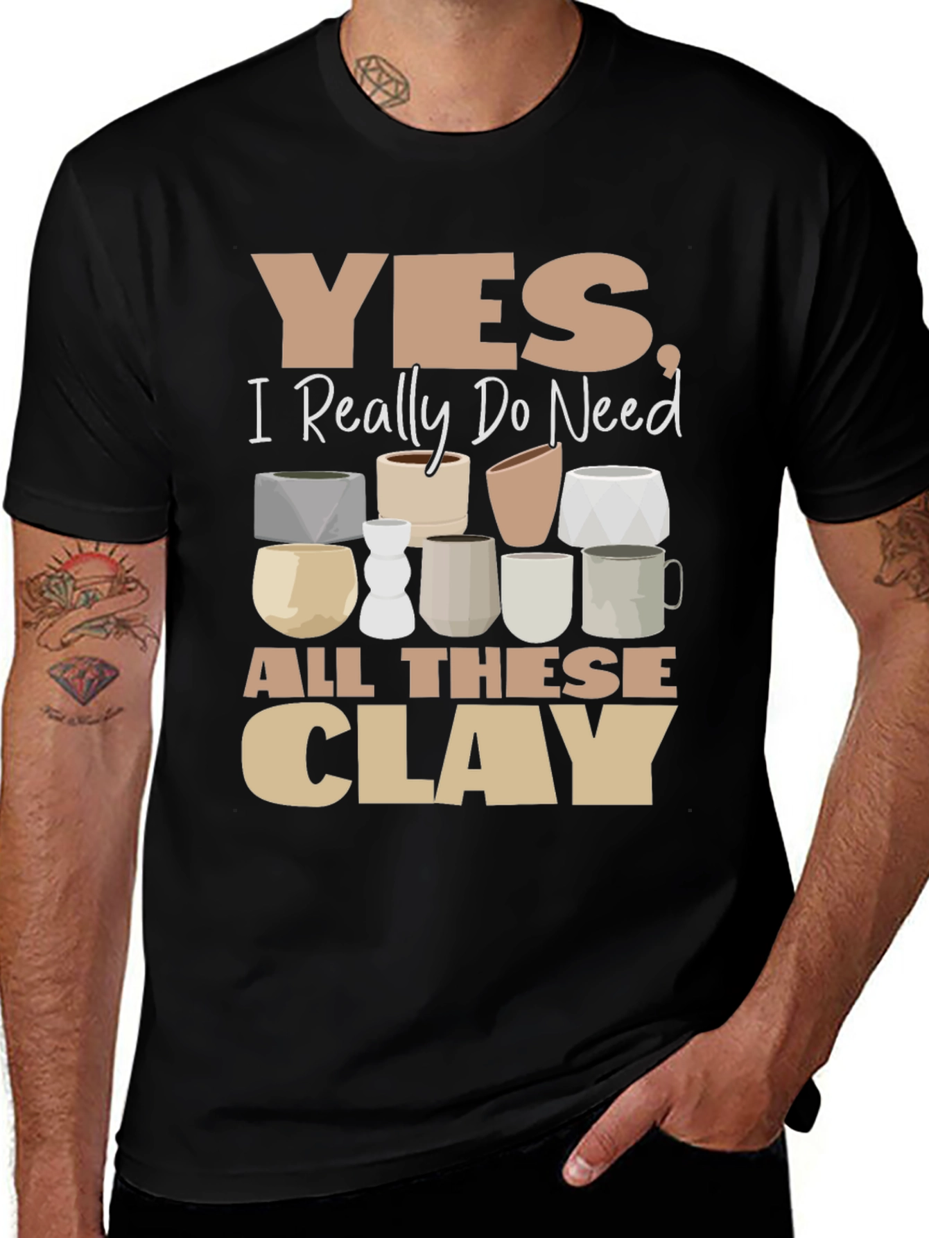 Funny Pottery Clay Lover T-Shirt