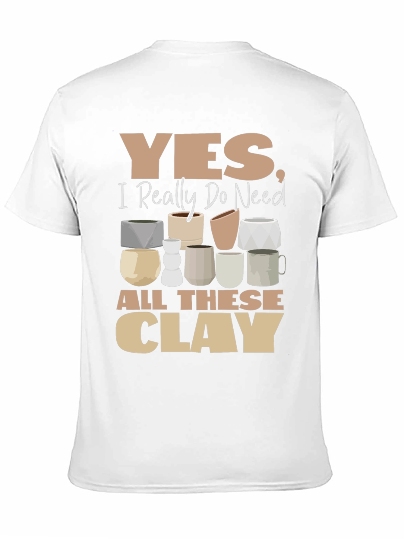 Funny Pottery Clay Lover T-Shirt