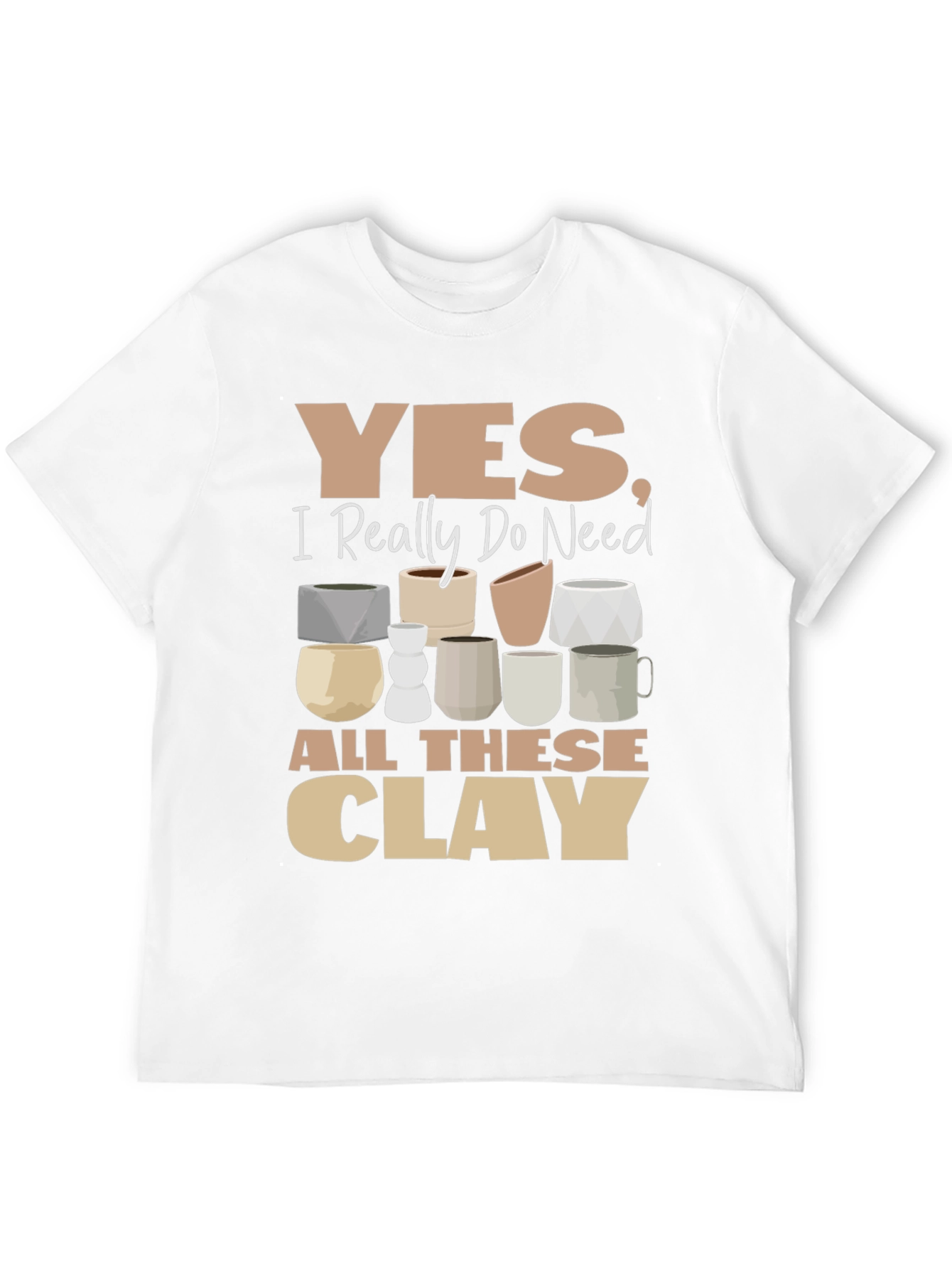 Funny Pottery Clay Lover T-Shirt