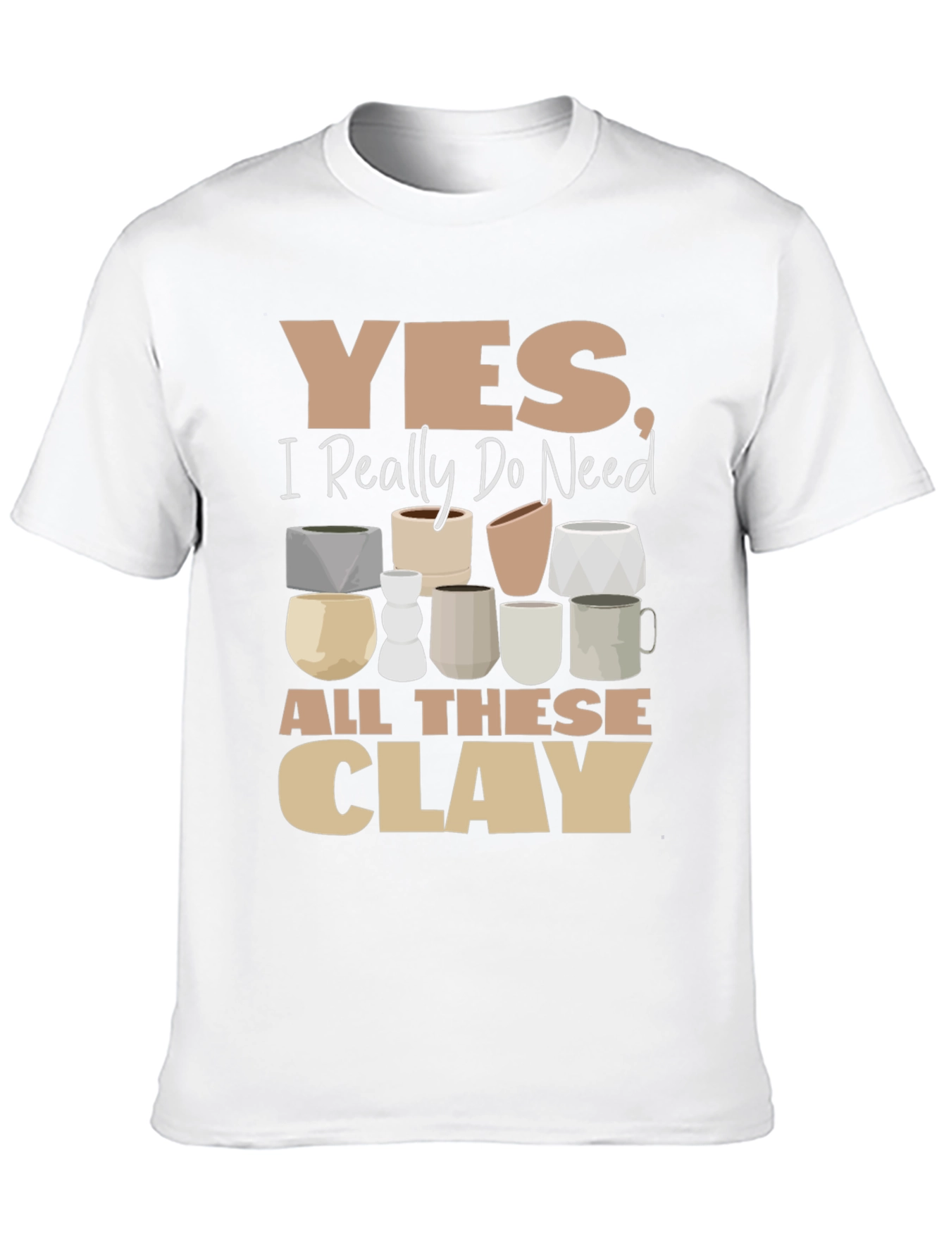 Funny Pottery Clay Lover T-Shirt