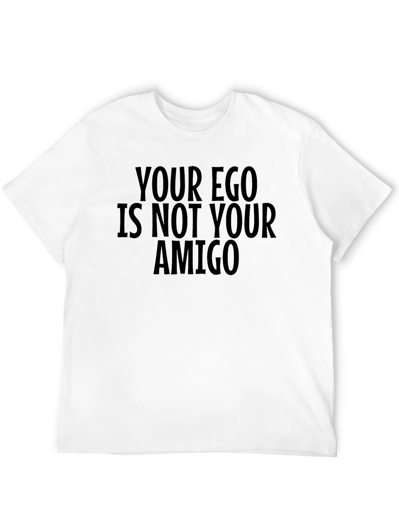 Ego Amigo Black Graphic Tee