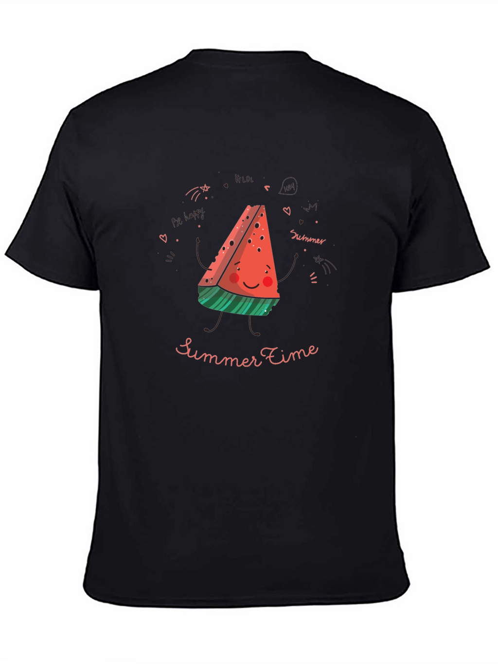 Summer Time Watermelon Graphic T-Shirt