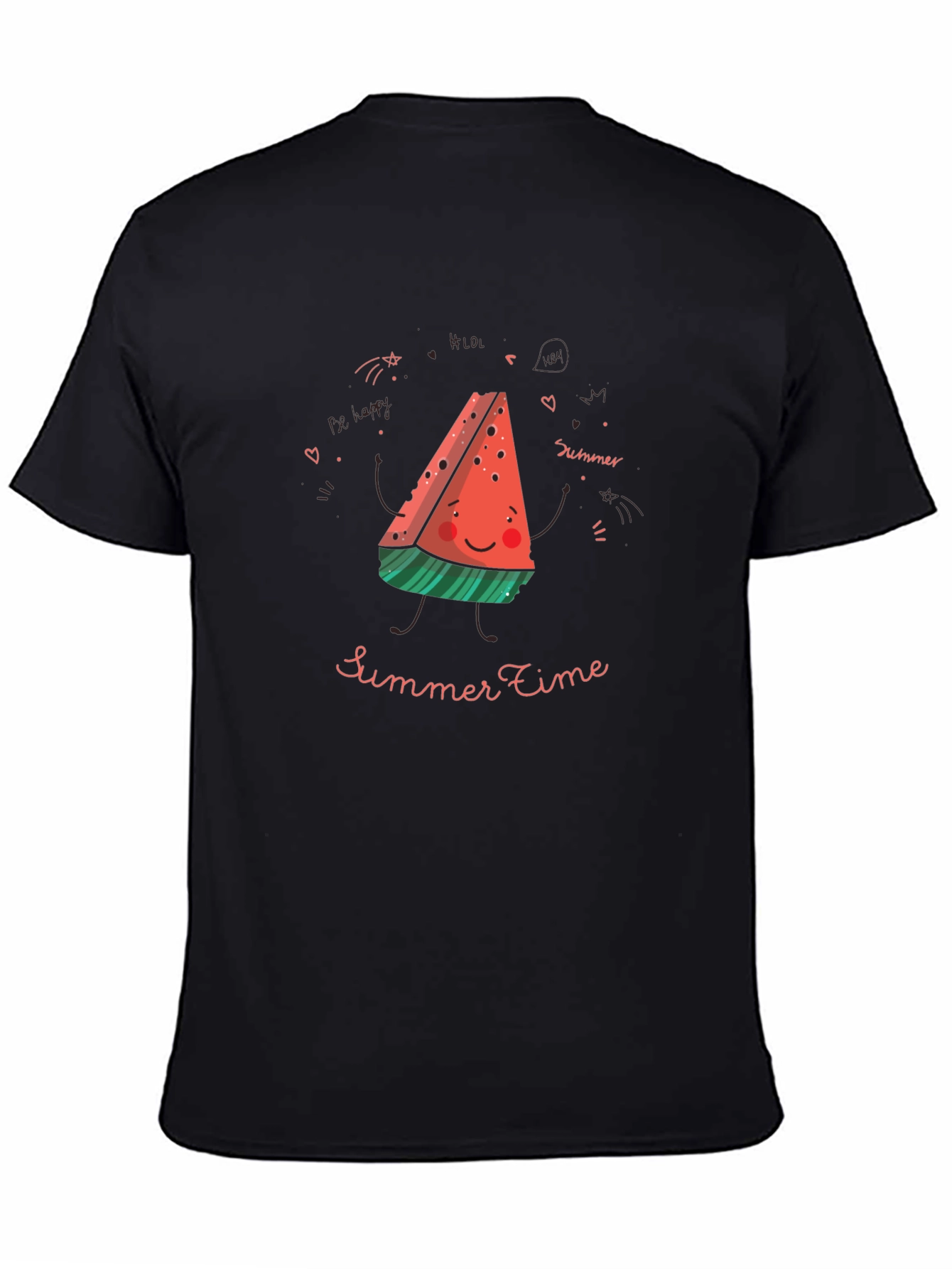 Summer Time Watermelon Graphic T-Shirt