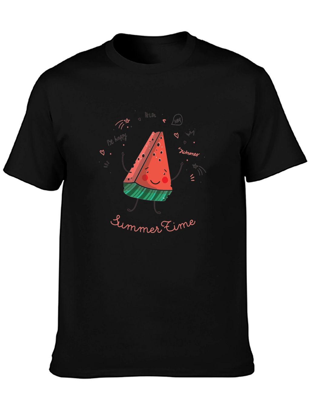 Summer Time Watermelon Graphic T-Shirt