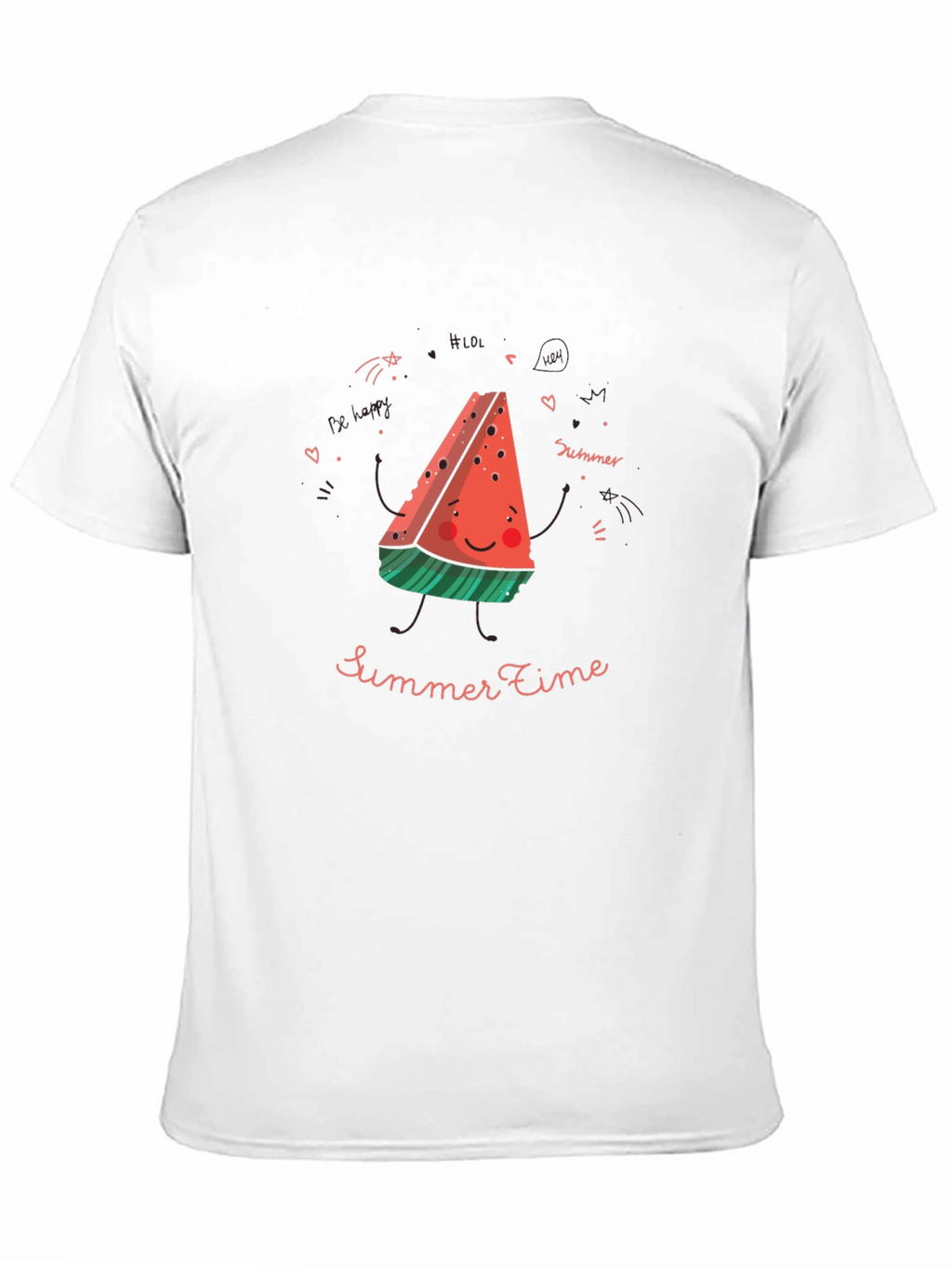 Summer Time Watermelon Graphic T-Shirt