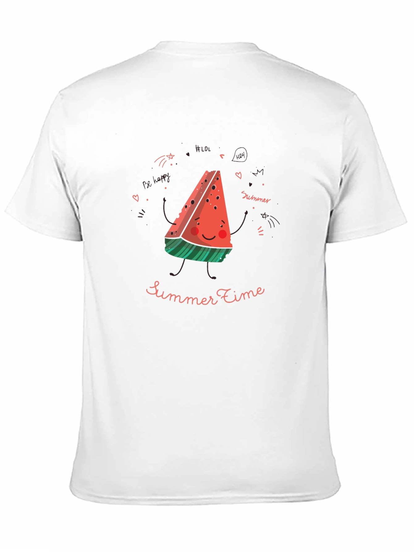 Summer Time Watermelon Graphic T-Shirt