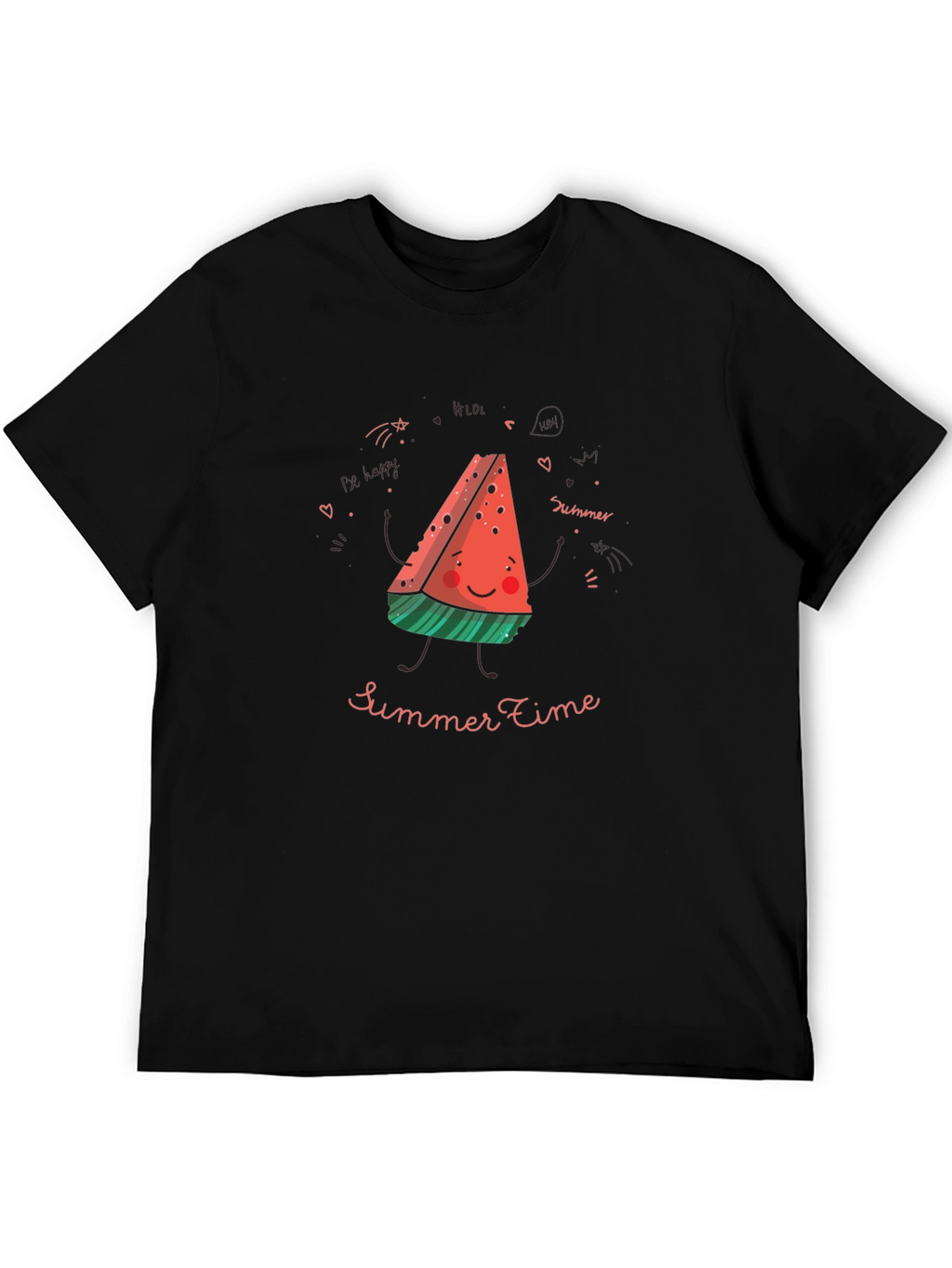 Summer Time Watermelon Graphic T-Shirt
