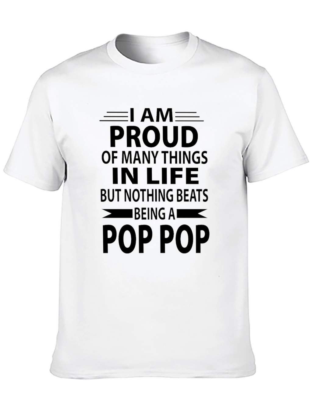 Proud Pop Pop T-Shirt - Family Gift