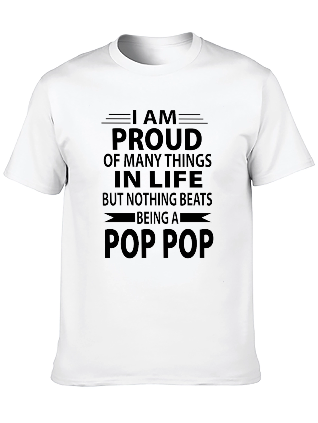 Proud Pop Pop T-Shirt - Family Gift