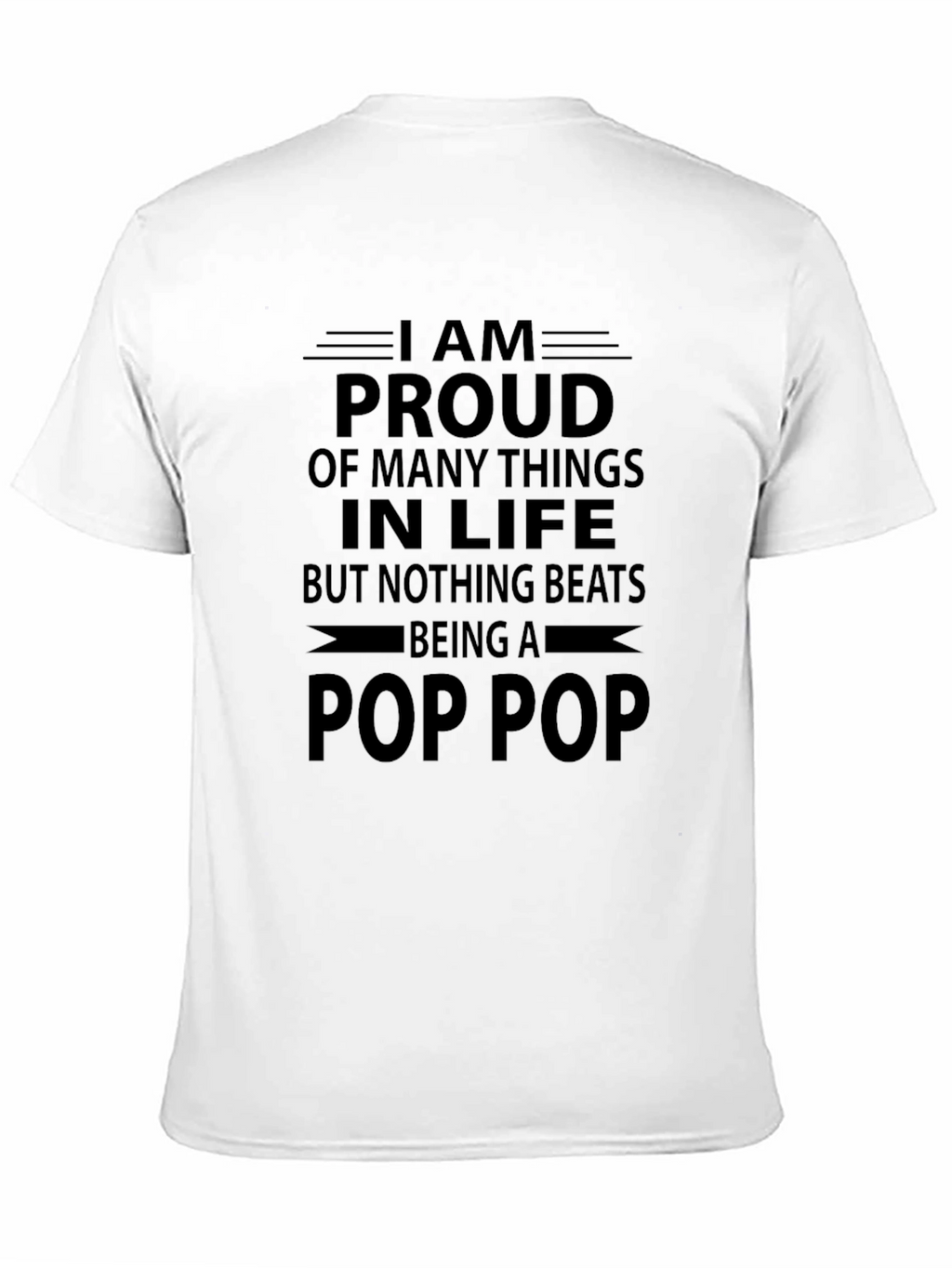 Proud Pop Pop T-Shirt - Family Gift