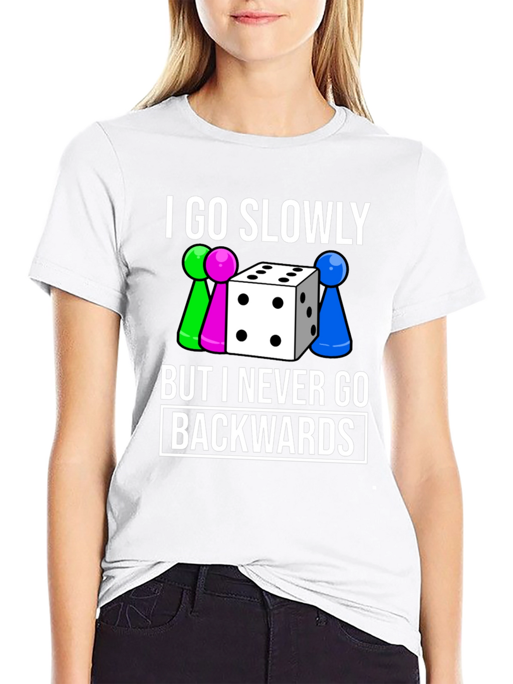 Go Slowly T-Shirt - Never Backwards