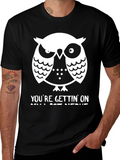 Owl T-Shirt: Youre Gettin On My Last Nerve
