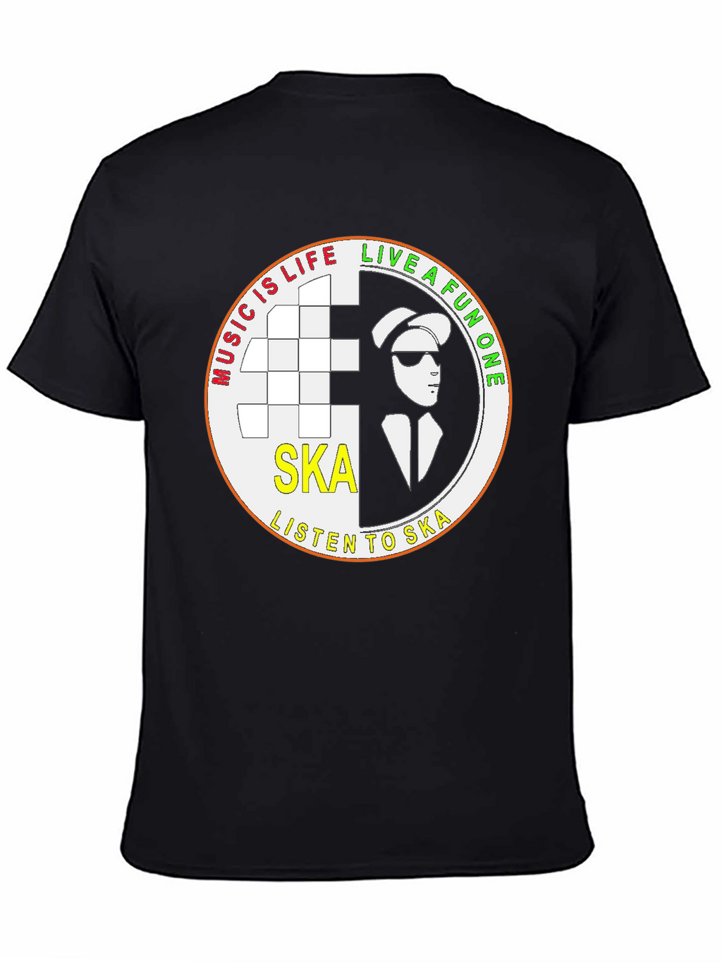 Ska Music T-Shirt - Live A Fun One!