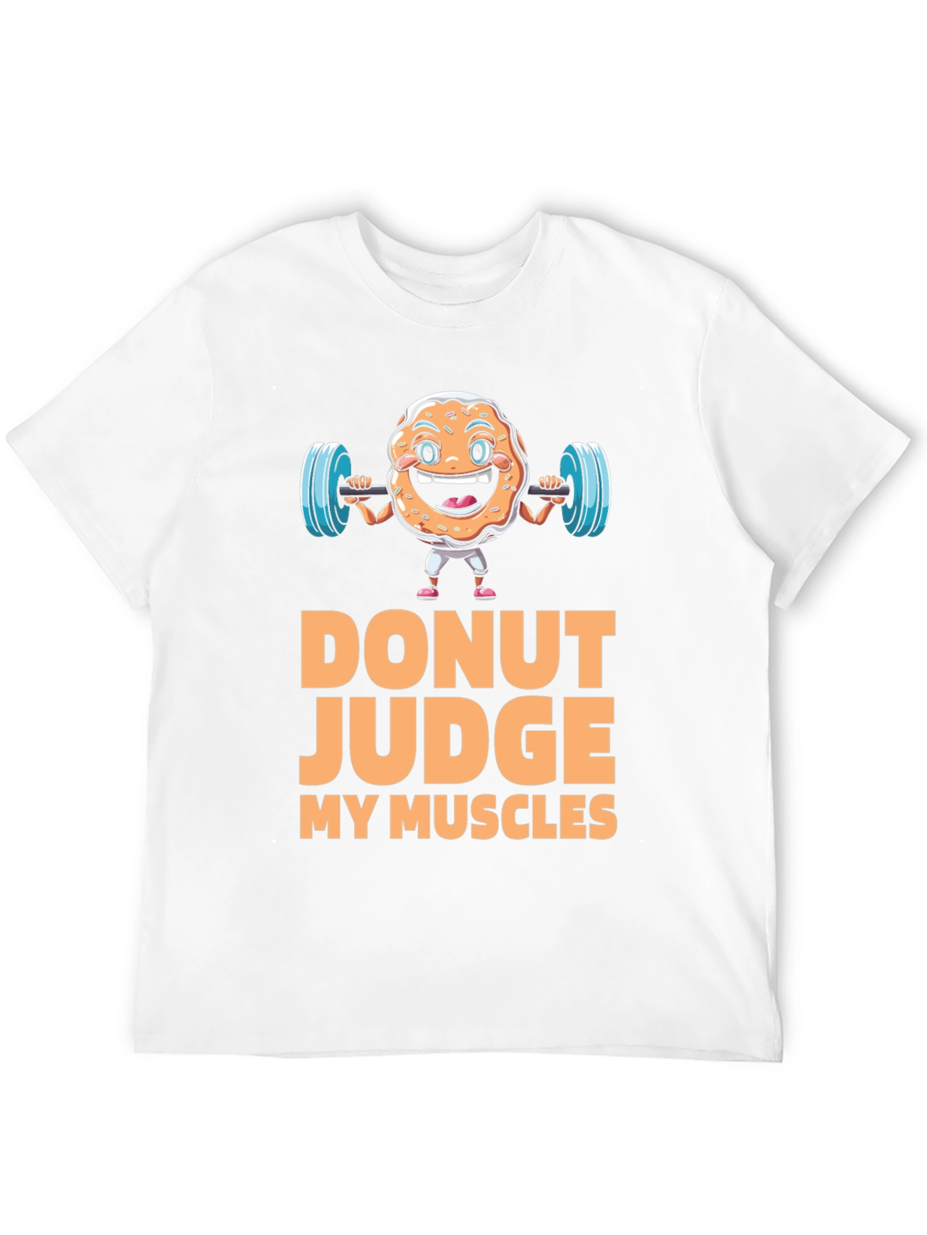 Donut Judge My Muscles Graphic T-Shirt