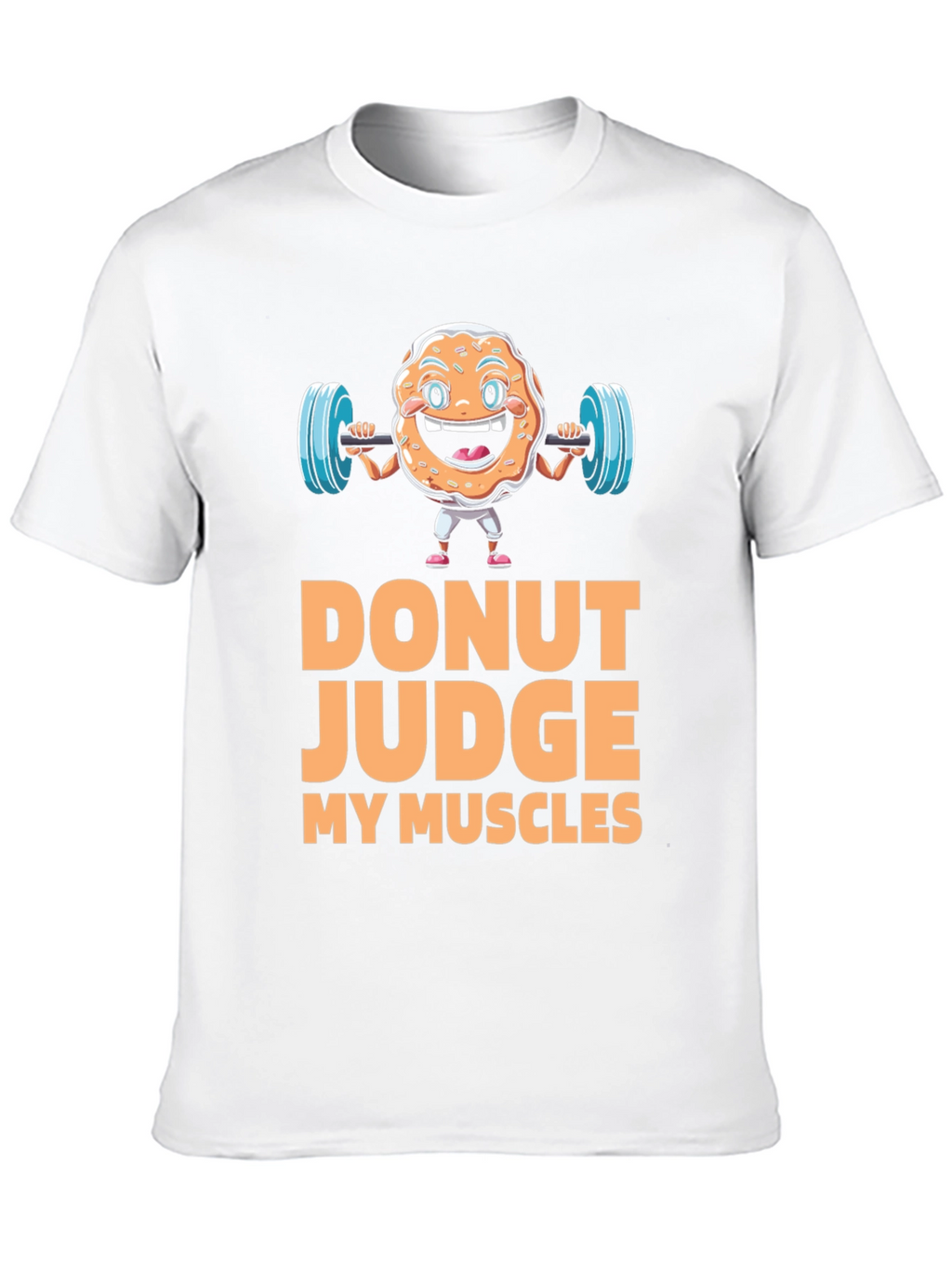 Donut Judge My Muscles Graphic T-Shirt