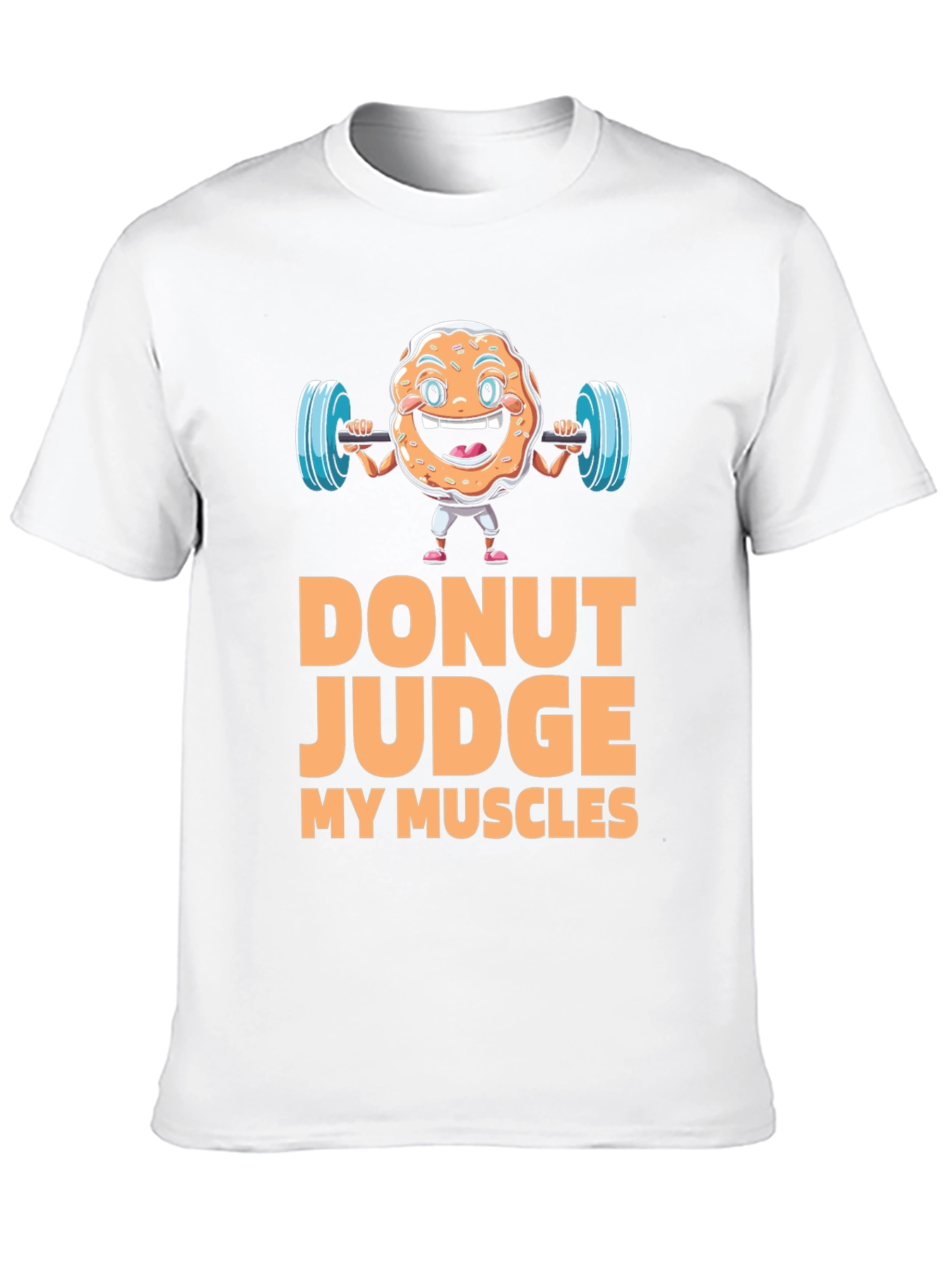 Donut Judge My Muscles Graphic T-Shirt