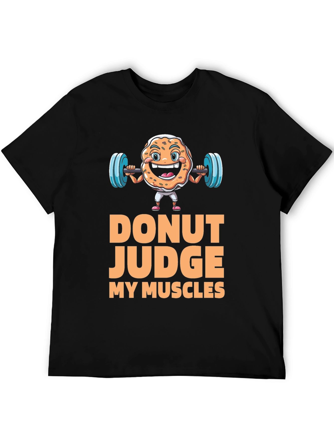 Donut Judge My Muscles Graphic T-Shirt