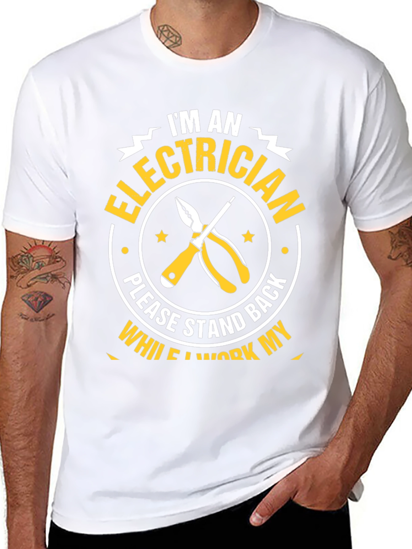 Electrician T-Shirt Funny Gift Idea