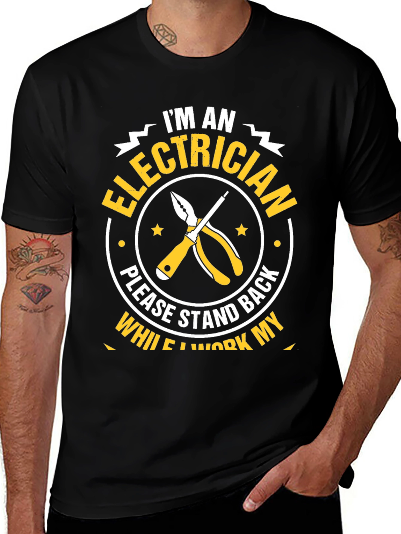Electrician T-Shirt Funny Gift Idea