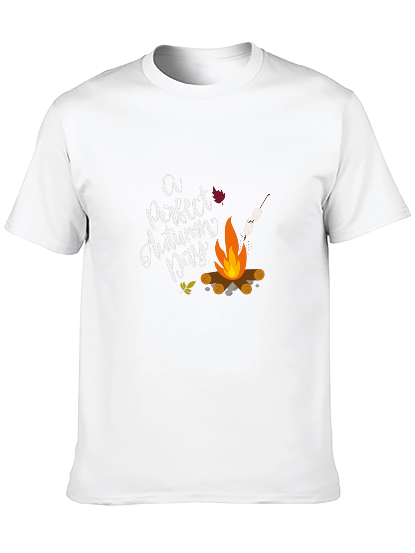 Autumn Campfire Graphic T-Shirt
