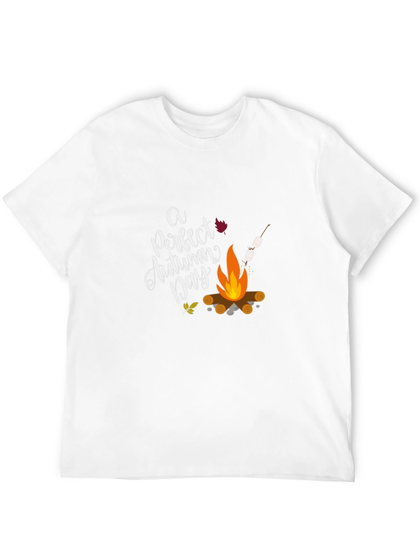 Autumn Campfire Graphic T-Shirt