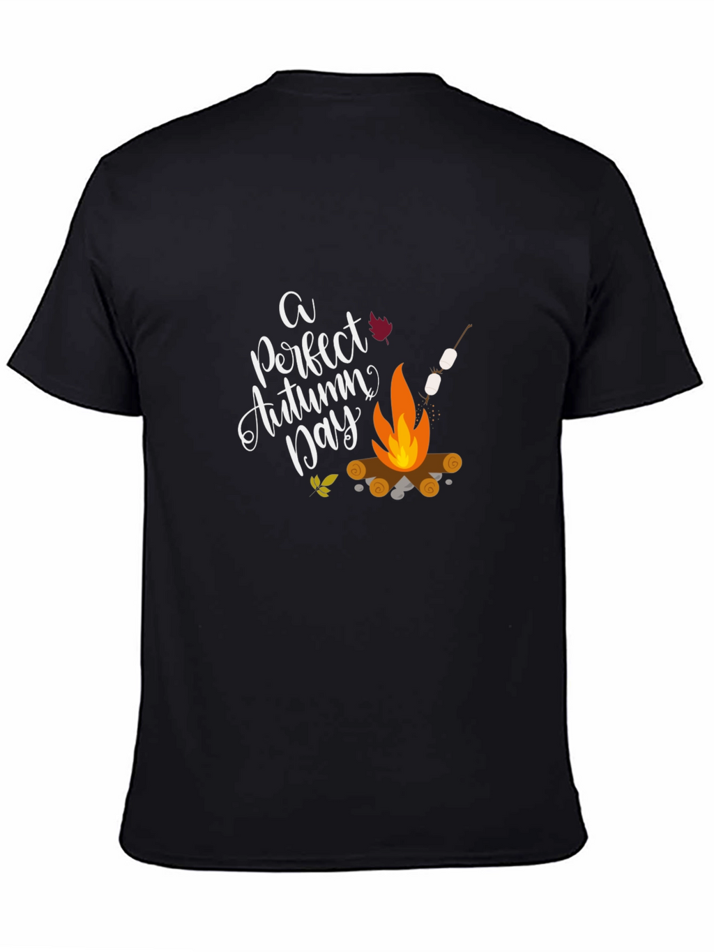 Autumn Campfire Graphic T-Shirt