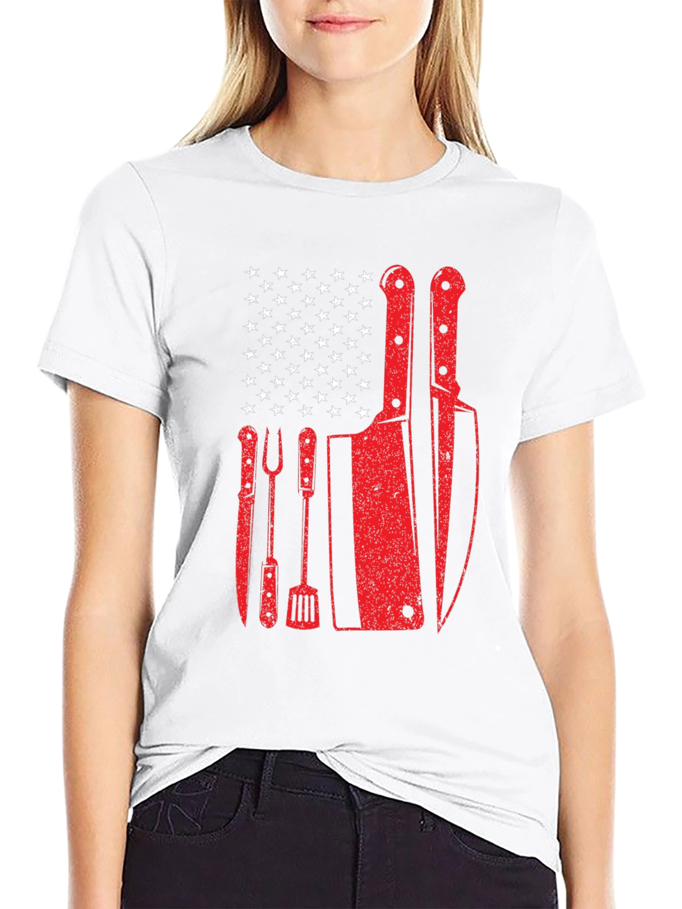 Culinary Patriotic T-Shirt: Grill Master Edition
