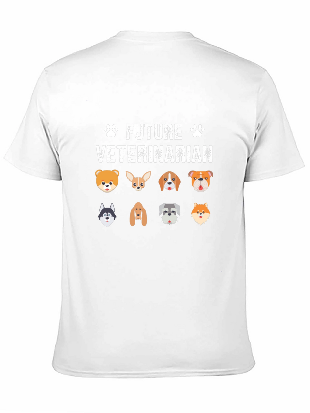 Future Veterinarian Dog Lover Black T-Shirt