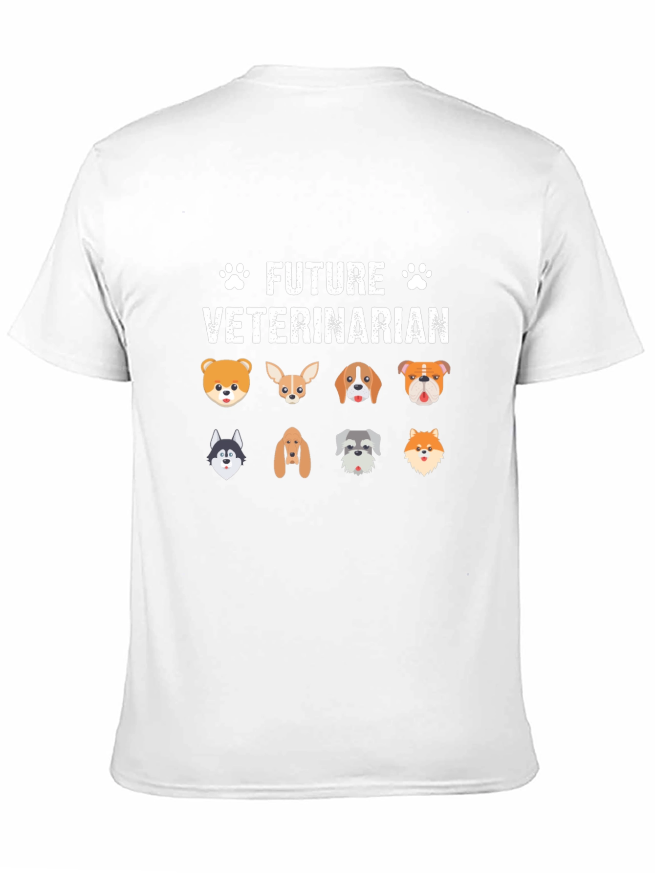 Future Veterinarian Dog Lover Black T-Shirt