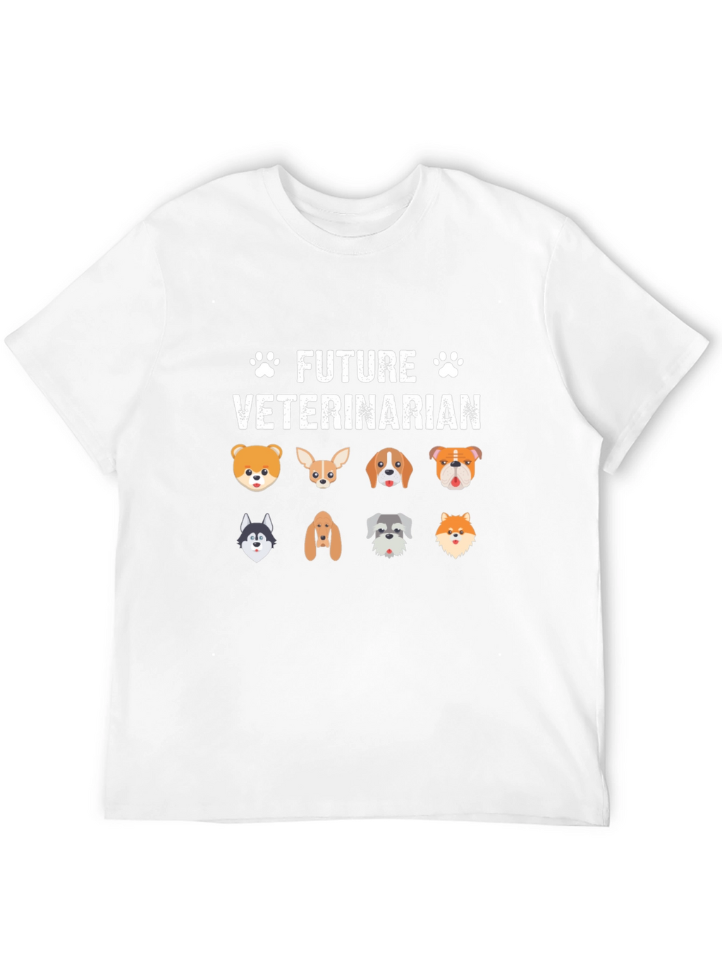 Future Veterinarian Dog Lover Black T-Shirt