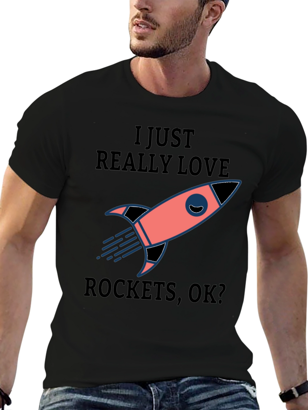 I Love Rockets T-Shirt