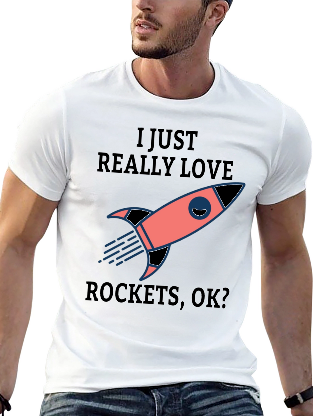 I Love Rockets T-Shirt