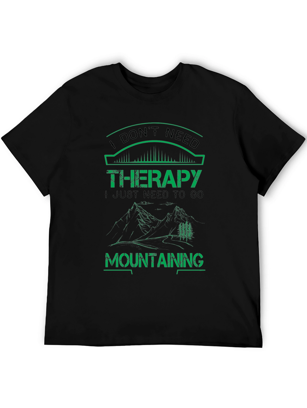 Mountain Therapy T-Shirt - Outdoor Adventure Tee