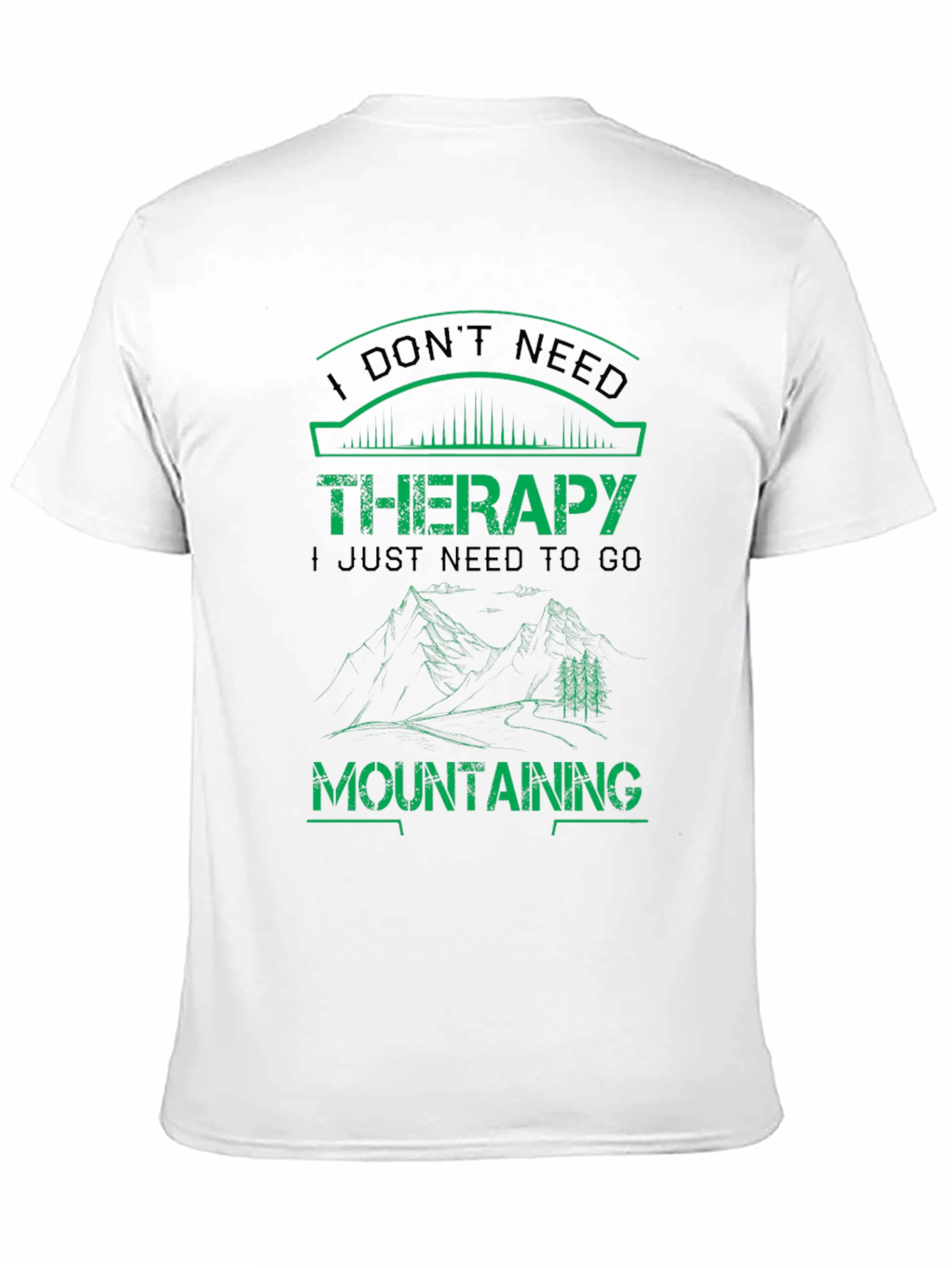 Mountain Therapy T-Shirt - Outdoor Adventure Tee