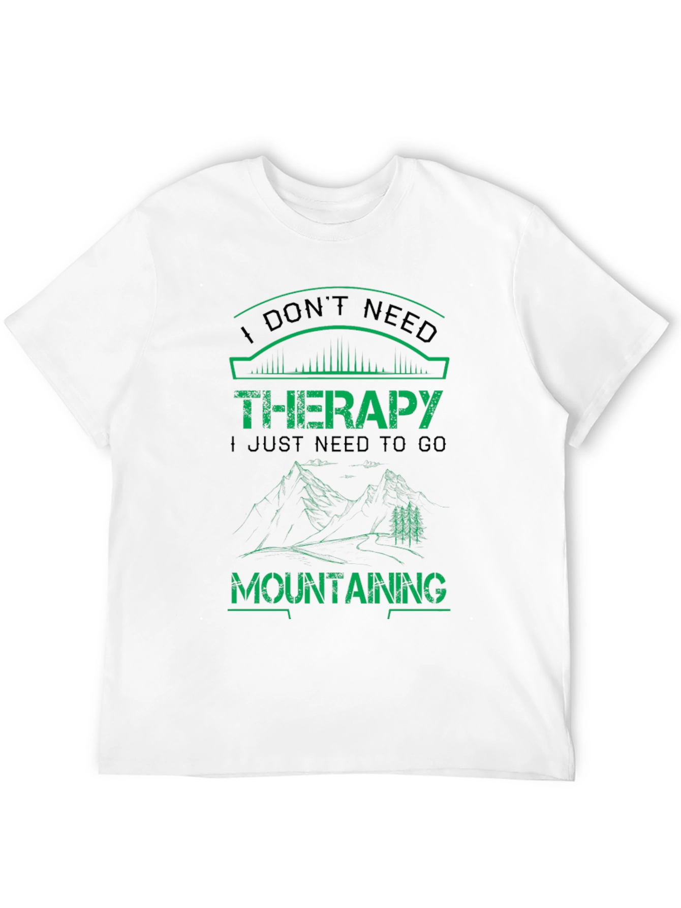 Mountain Therapy T-Shirt - Outdoor Adventure Tee