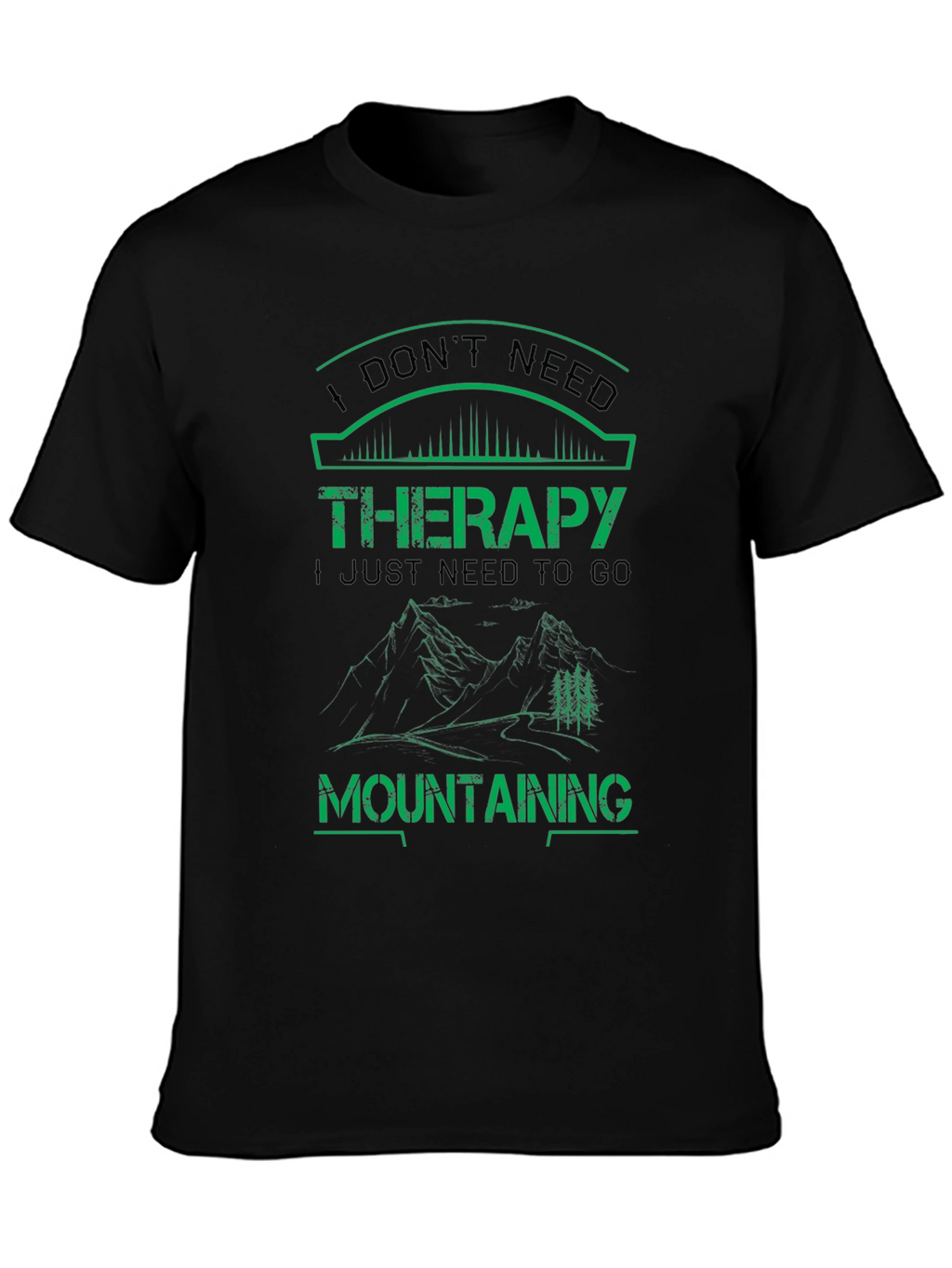 Mountain Therapy T-Shirt - Outdoor Adventure Tee