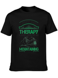 Mountain Therapy T-Shirt - Outdoor Adventure Tee